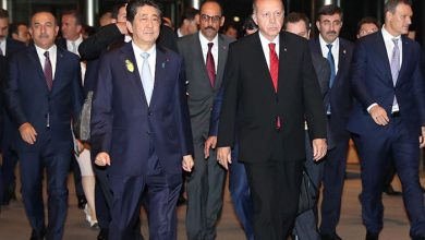 Cumhurbaşkanı Erdoğan Japonya Başbakanı Abe ile bir araya geldi