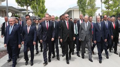 Erdoğan, 15 Temmuz özel oturumu izlemek üzere TBMM’de