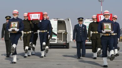 Konya’da kazada şehit olan 2 asker memleketlerine uğurlandı