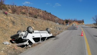 Malatya’daki trafik kazası: 2 yaralı