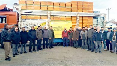 Samsun’da 140 arıcıya ekipman desteği